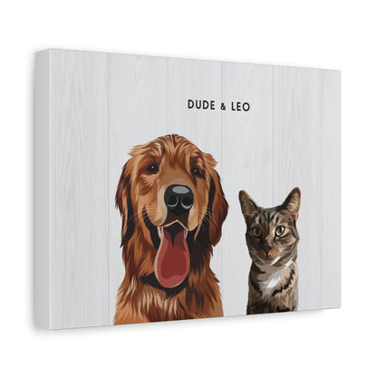 Custom Two Pet Portraits
