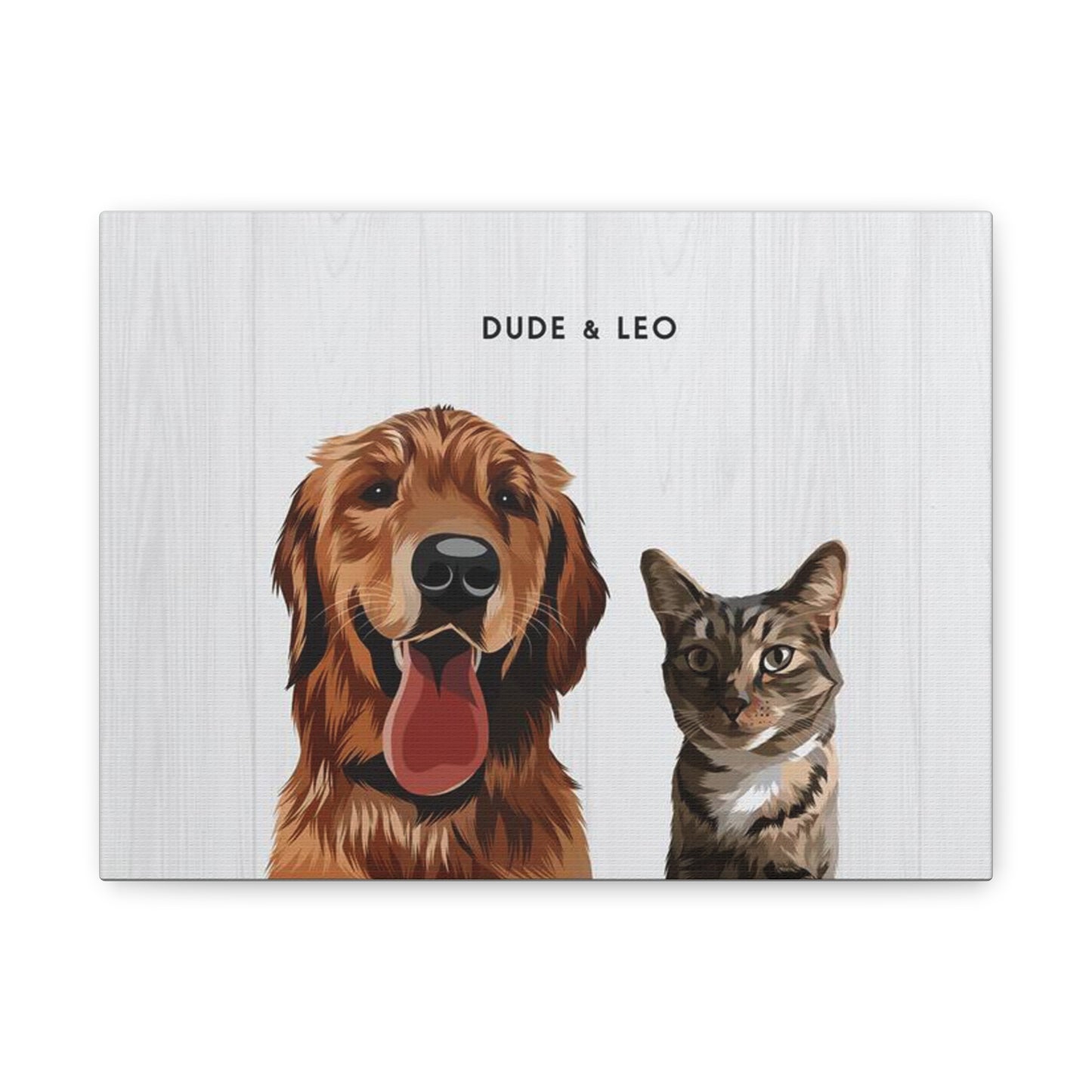 Custom Two Pet Portraits